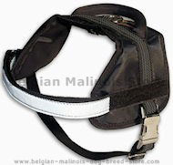 Reflective NYLON DOG HARNESS, All Weather Harness for Malinois Reflective NYLON DOG HARNESS, All Weather Harness for Malinois
