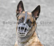 Belgian Shepherd Malinois Wire dog muzzle
