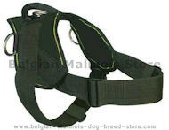 Belgian Malinois Nylon Dog Harness - Tracking/Working Harness H6 Belgian Malinois Nylon Dog Harness - Tracking/Working Harness H6