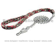 Long chain dog leash for Belgian Malinois Long chain dog leash for Belgian Malinois