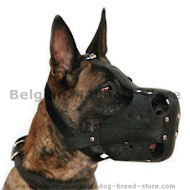Leather Agitation/Police Dog Muzzle for Malinois or Shepherd M56 Leather Agitation/Police Dog Muzzle for Malinois or Shepherd M56