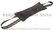Ultra Leather Dog Tug Toy with 2 handle for Belgian Malinois Ultra Leather Dog Tug Toy with 2 handle for Belgian Malinois