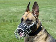 Wire Basket Dog Muzzles for Belgian Malinois Wire Basket Dog Muzzles for Belgian Malinois