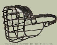 Belgian Malinois Wire Dog MUZZLE for winter Belgian Malinois Wire Dog MUZZLE for winter