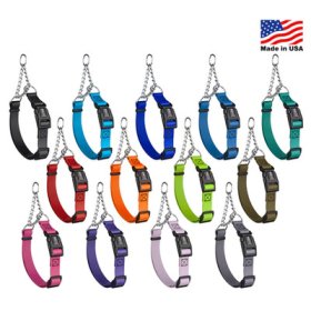 Biothane Adjustable Martingale Collar with Quick Release Buckle Biothane Adjustable Martingale Collar with Quick Release Buckle